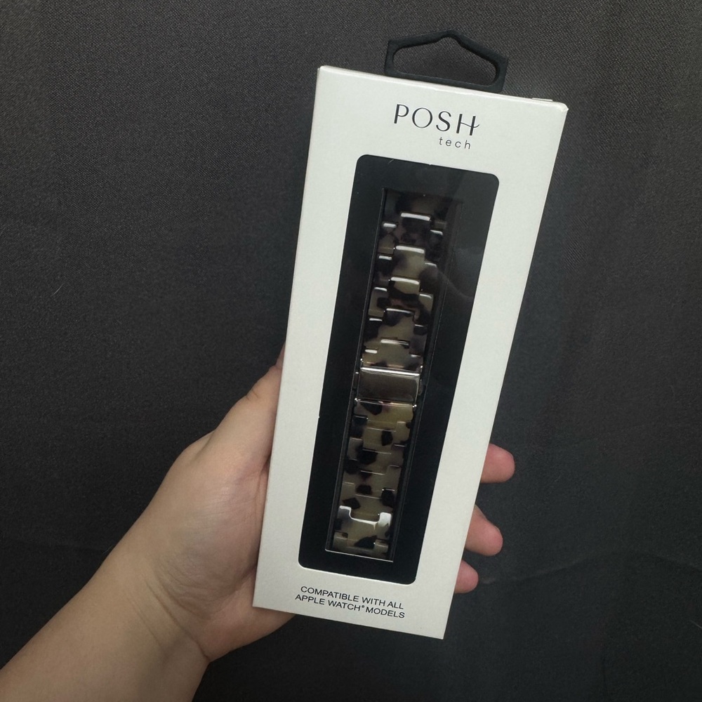 Posh Tech Claire Resin Link Apple Watch Band